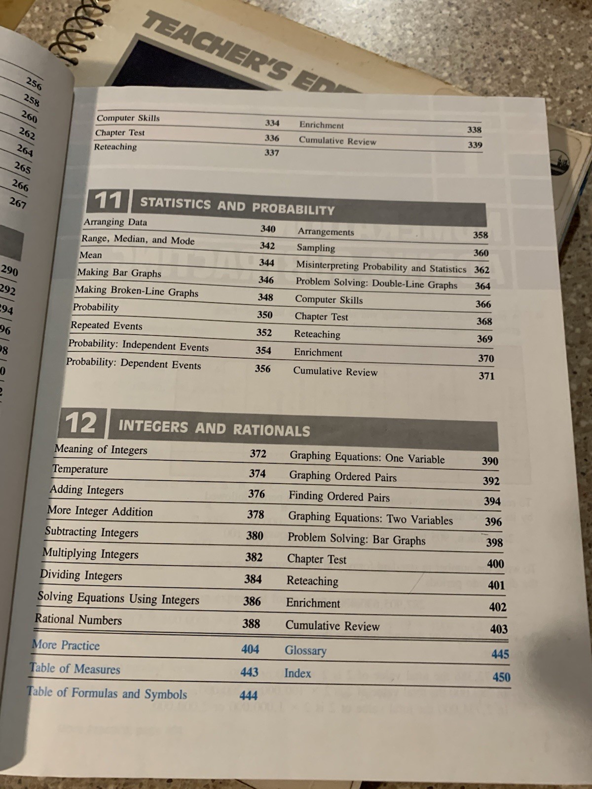 Vintage Student and Teacher’s Edition – Riverside Mathematics 1987 Grade 7