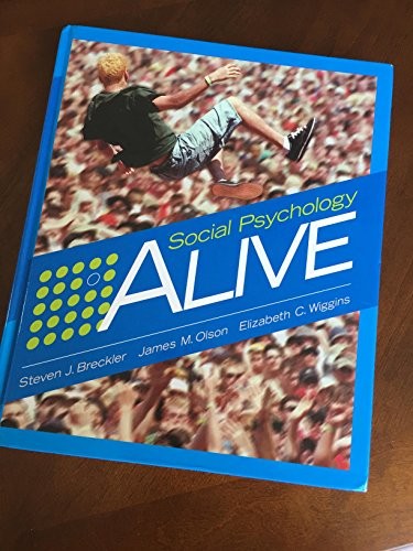 Social Psychology Alive (Available …, Wiggins, Elizab