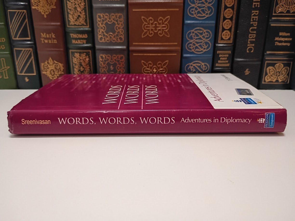 Words Words Words T.P. Sreenivasan Memoir India Diplomacy UN Fiji US Relations