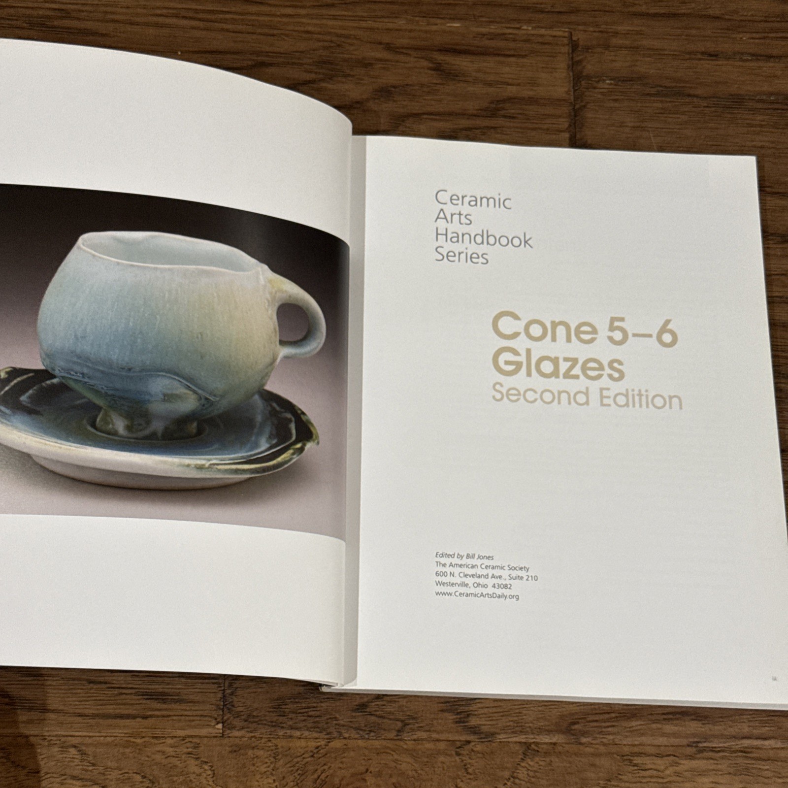 Cone 5-6 Glazes Ceramic Arts Handbook Series 2nd Edition Bill Jones FREE SHIP