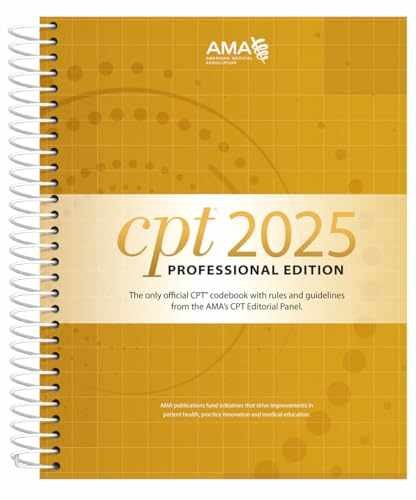 CPT 2025 – Spiral-bound, by American Medical Association – New