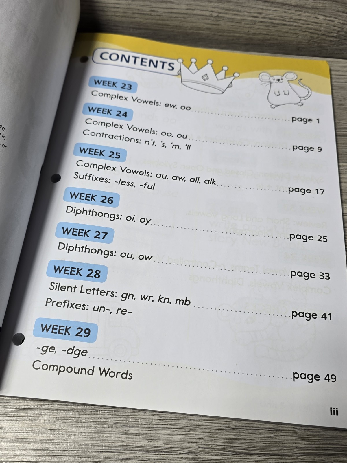 Heggerty Foundational Skills For First Grade Book 3 First Edition Units 5-6