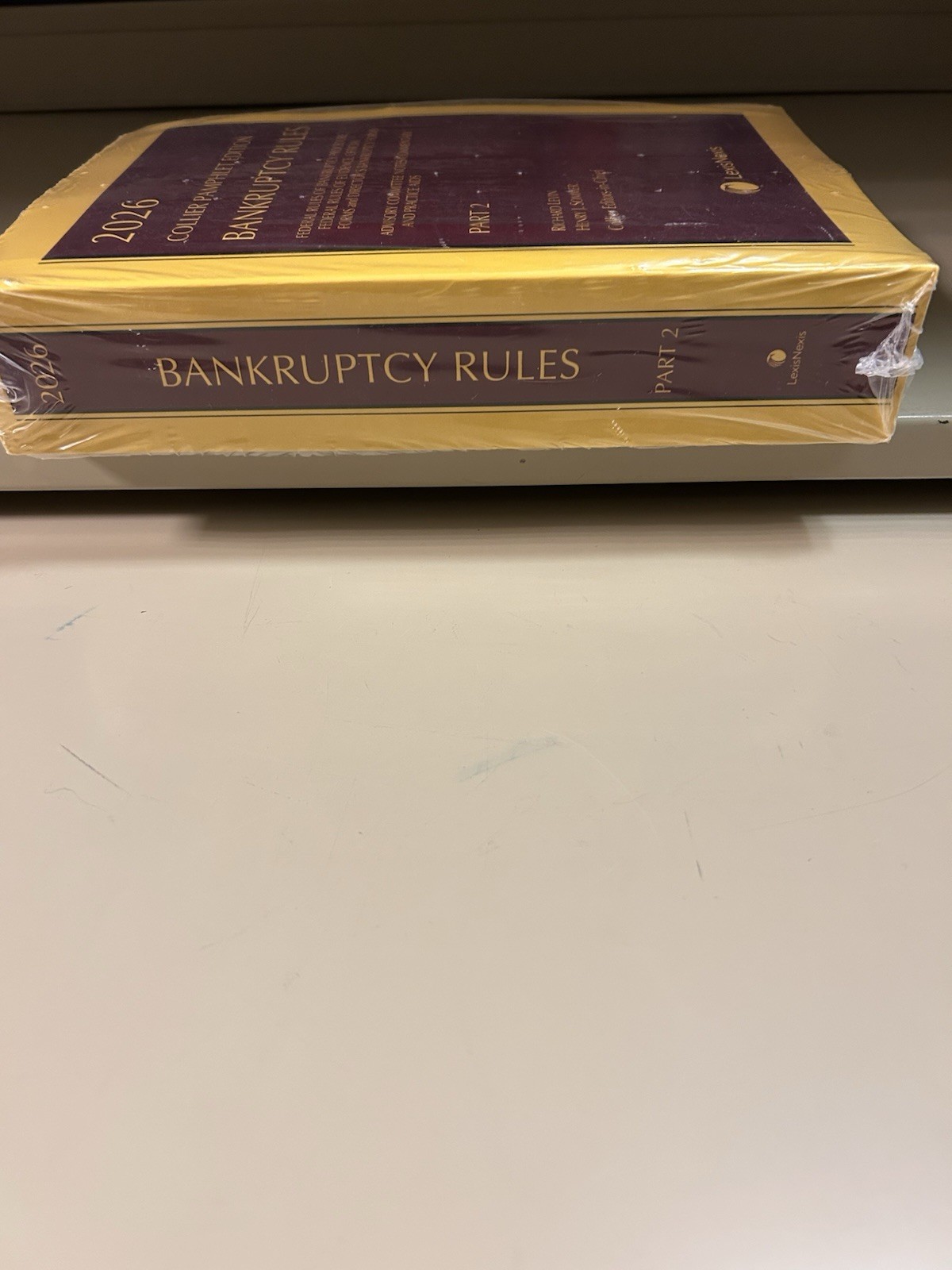 Collier Pamphlet Edition Bankruptcy Rules Part 2 ONLY 2026 Edition LexisNexis