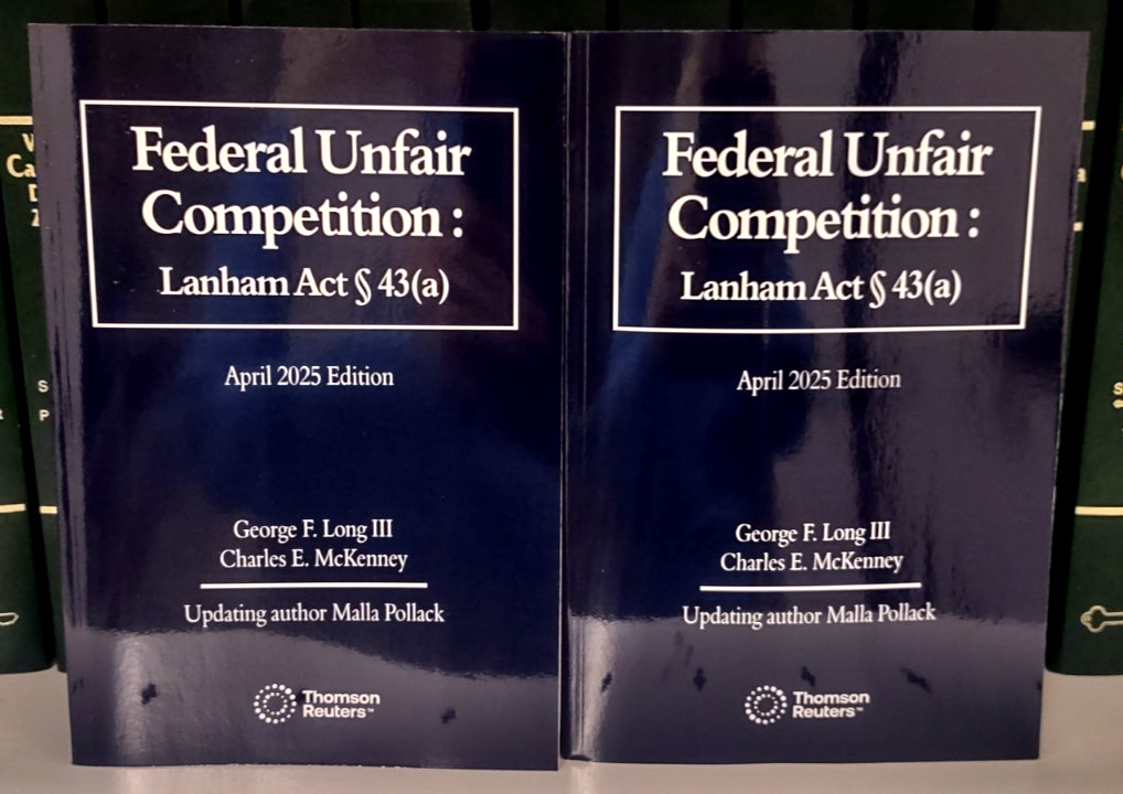 Federal Unfair Competition Lanham Act, 2025 ed Thomson Reuters