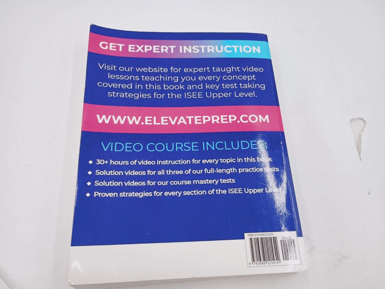 NEW ELEVATE PREP 2021 EDITION ISEE UPPER LEVEL 2500+ PRACTICE QUESTIONS TEXTBOOK