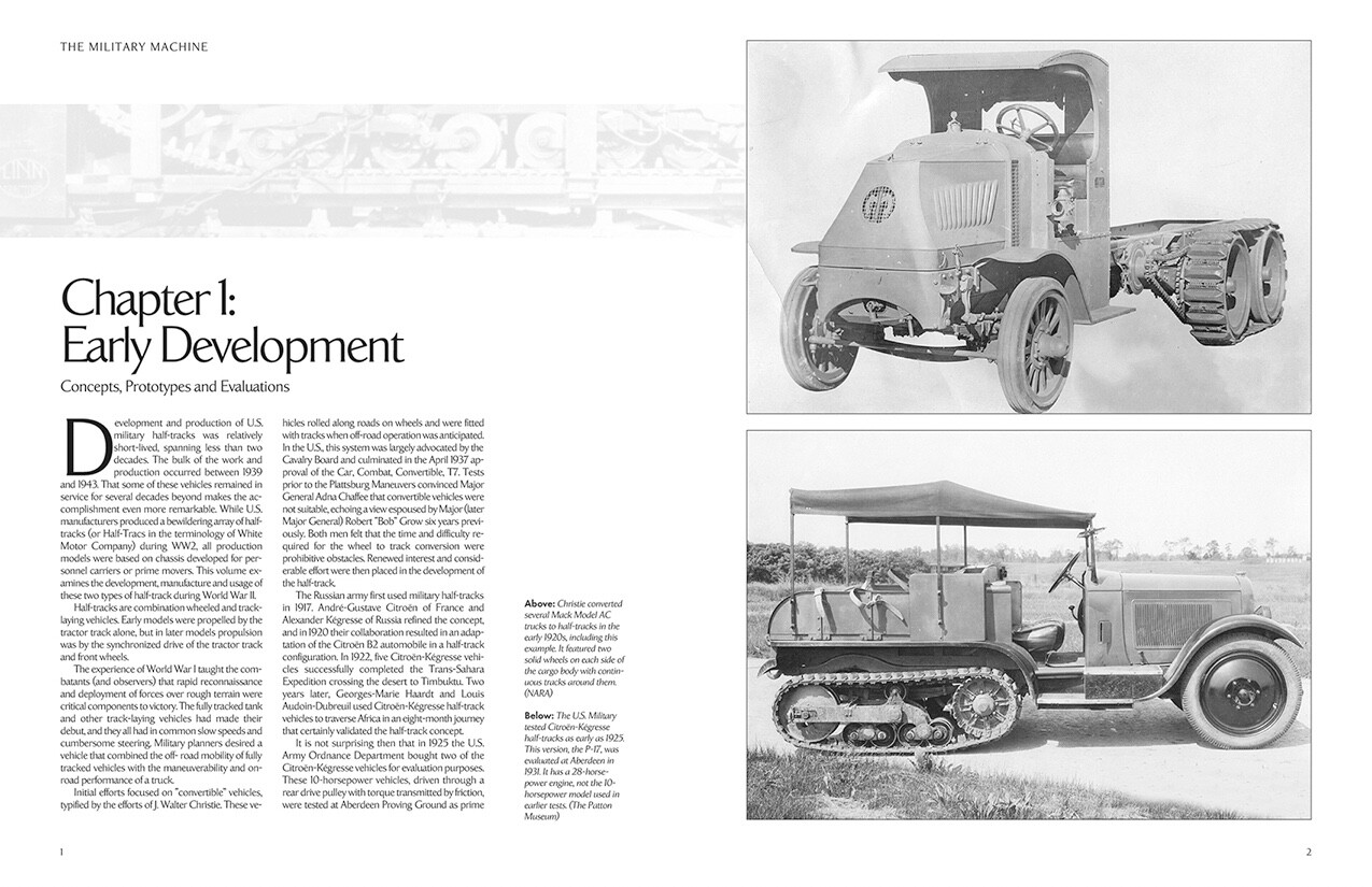 US Half-Tracks Volume One, Part One by David Doyle HC Ampersand