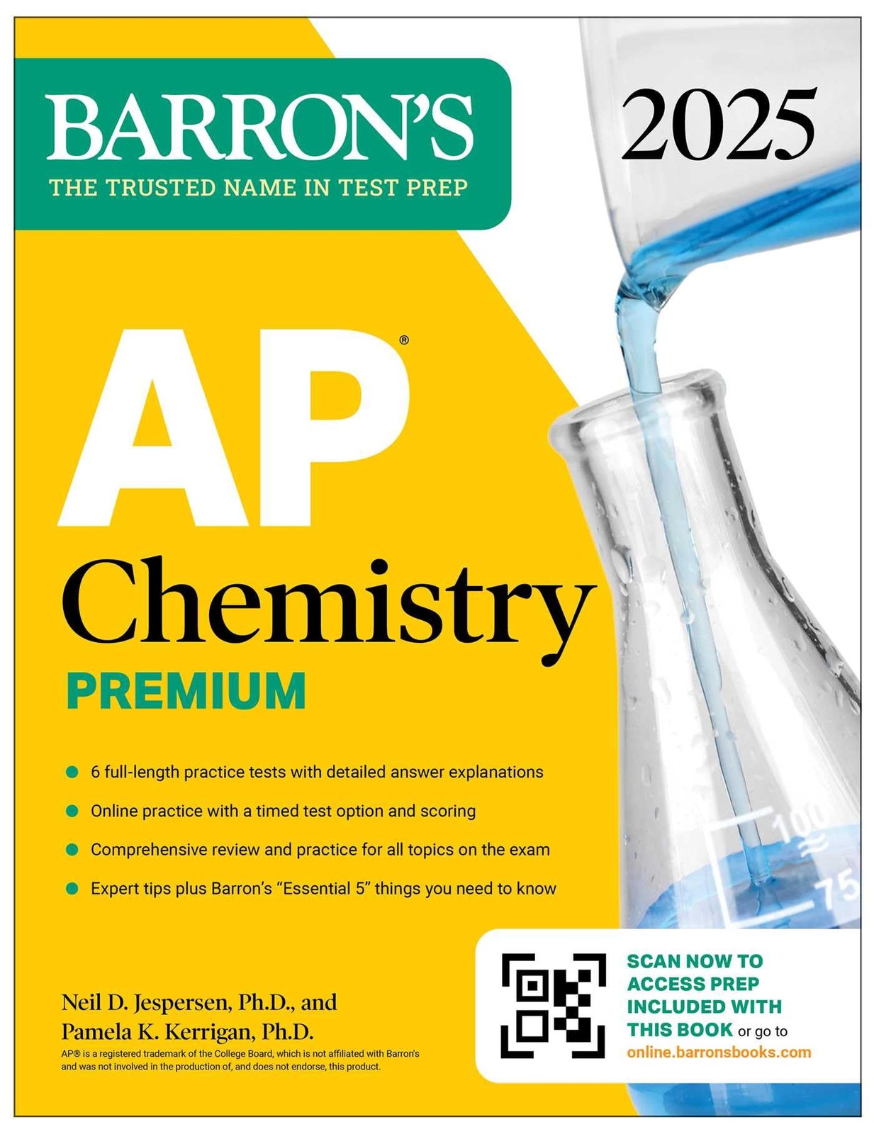AP Chemistry Premium, 2025: Prep Book with 6 Practice Tests + Comprehensive …