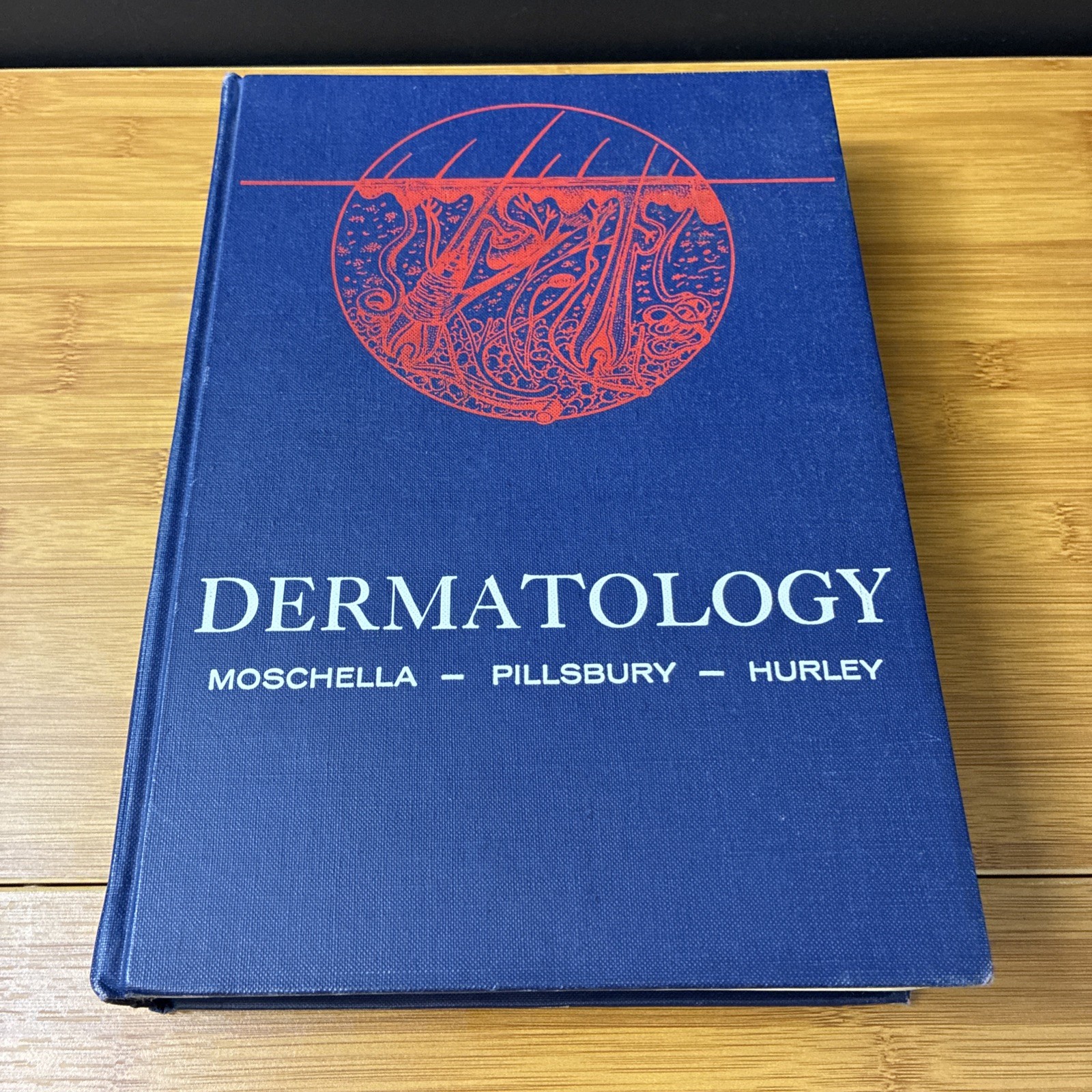Dermatology Volume 1 Pages 1-912 By Moschella Pillsbury Hurley (Hardcover, 1975)