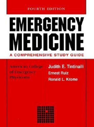 Emergency Medicine: A Comprehensive Study Guide