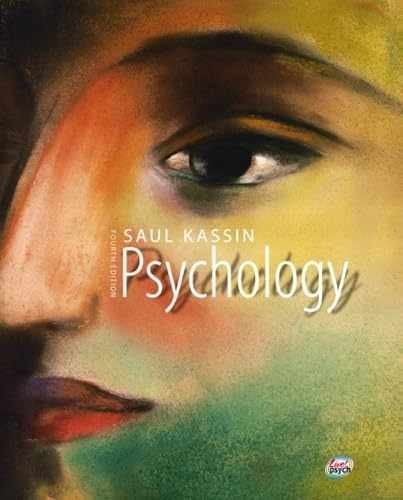 Psychology, Fourth Edition – Hardcover, by saul-kassin – Very Good