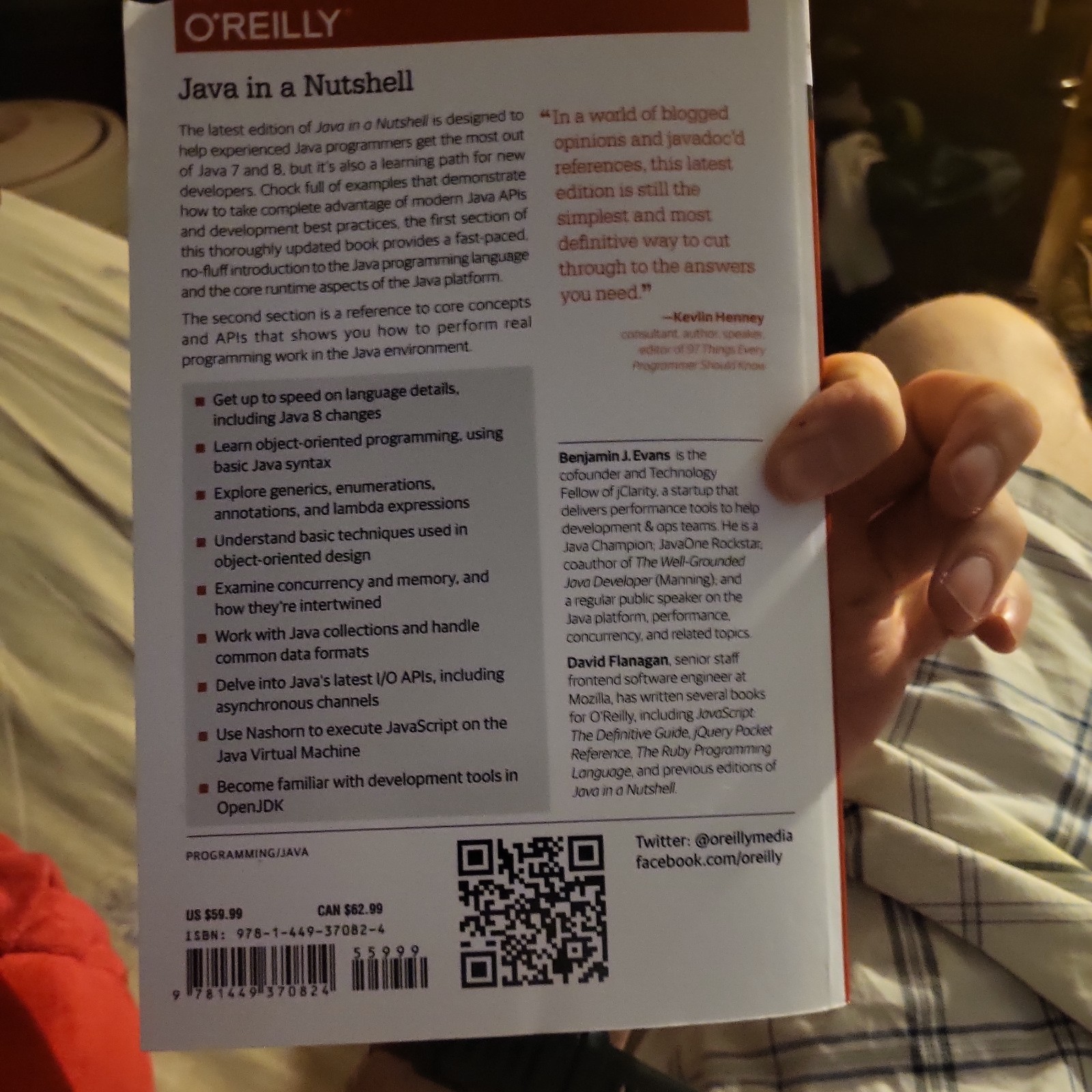 Java in a Nutshell : A Desktop Quick Reference by Benjamin J. Evans and David…