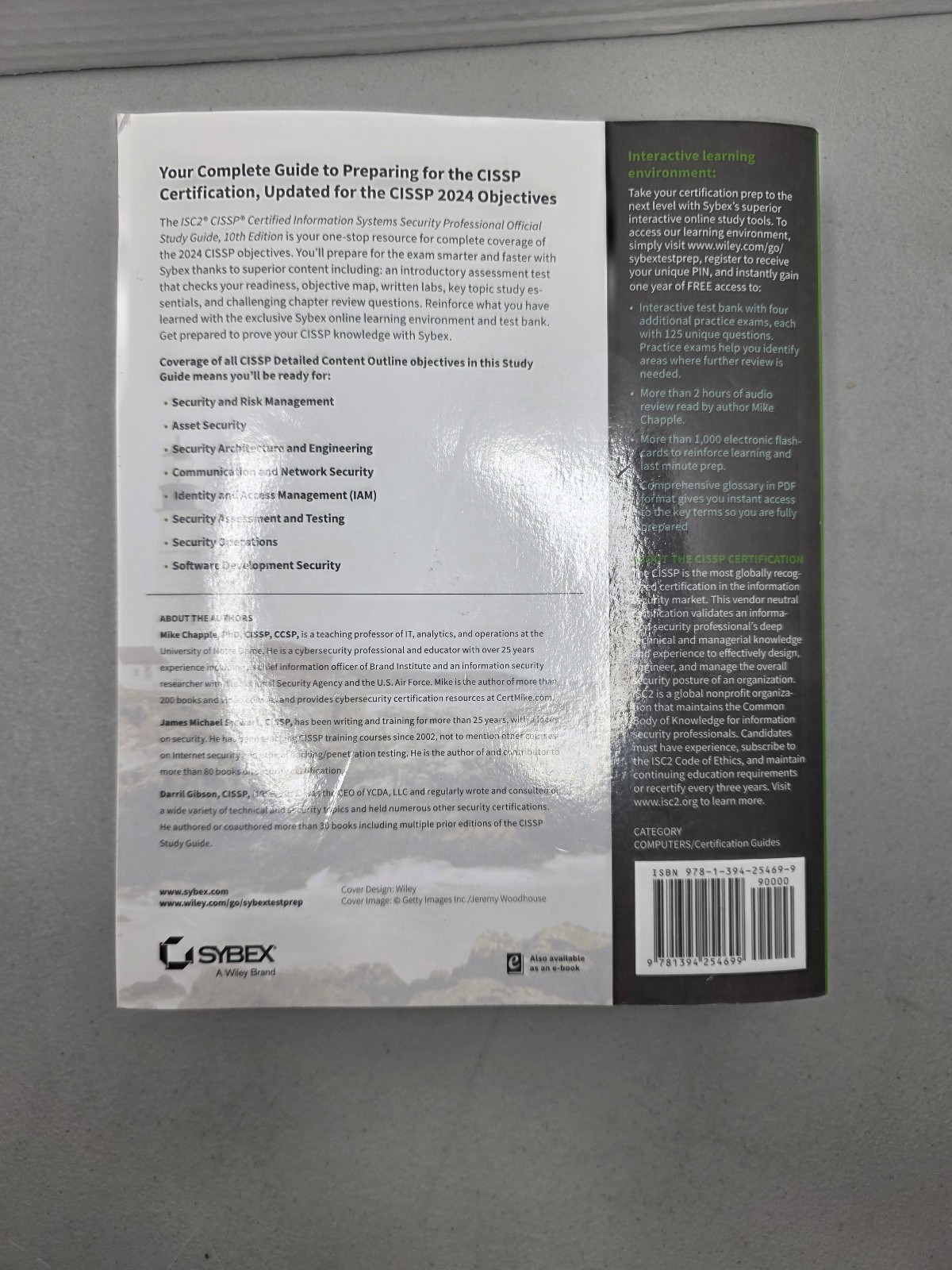 ISC2 CISSP Official Study Guide – 10th edition