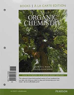 Organic Chemistry – Loose Leaf, by Wade Leroy; Simek Jan – Good