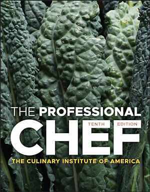The Professional Chef – Hardcover, by The Culinary Institute of – Very Good