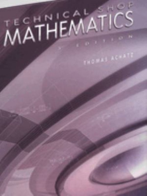 Technical Shop Mathematics Paperback Thomas Achatz