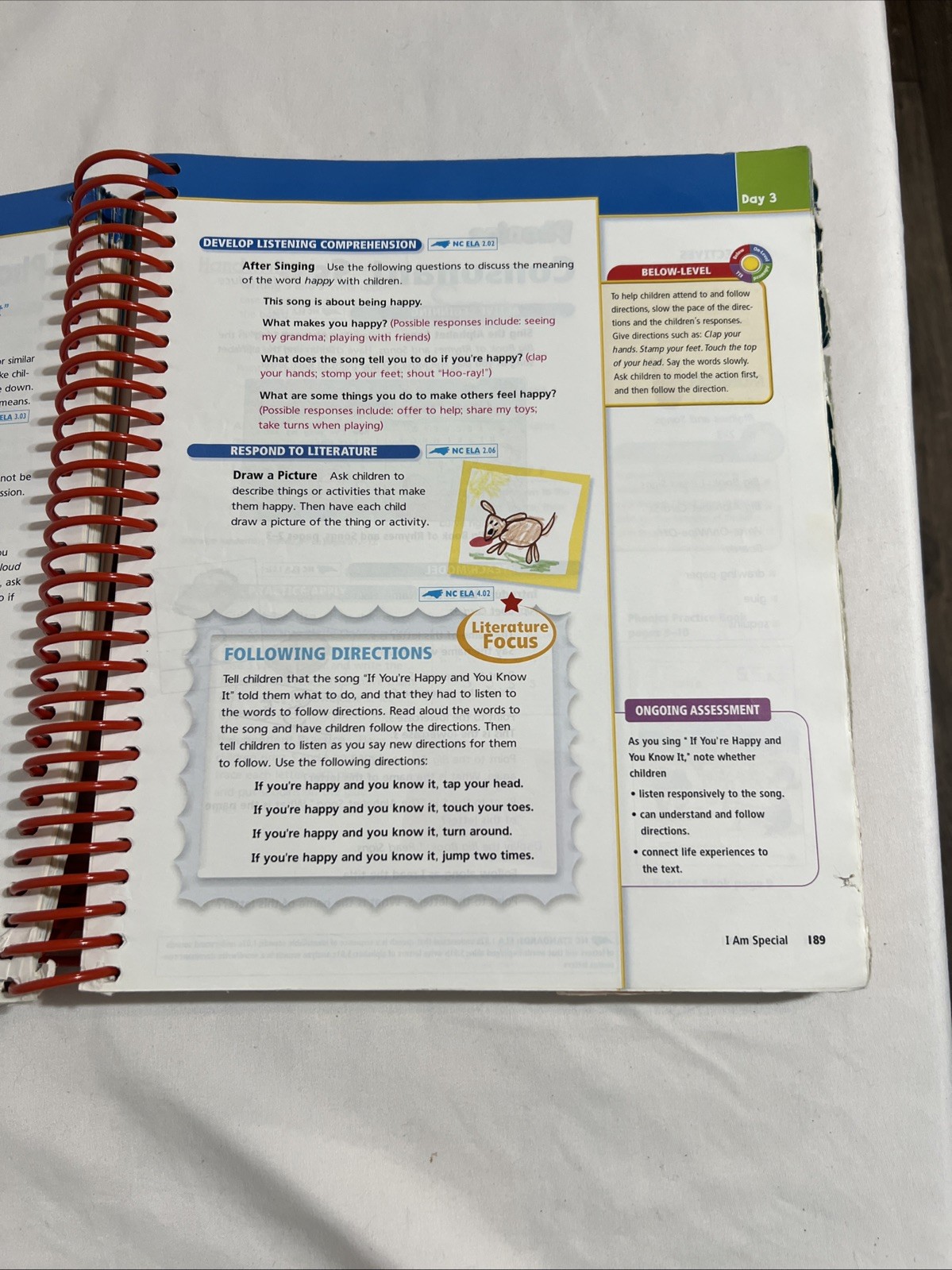 Harcourt Trophies Teacher’s Edition Kindergarten Grade K – Volume 1 (BS1S1)