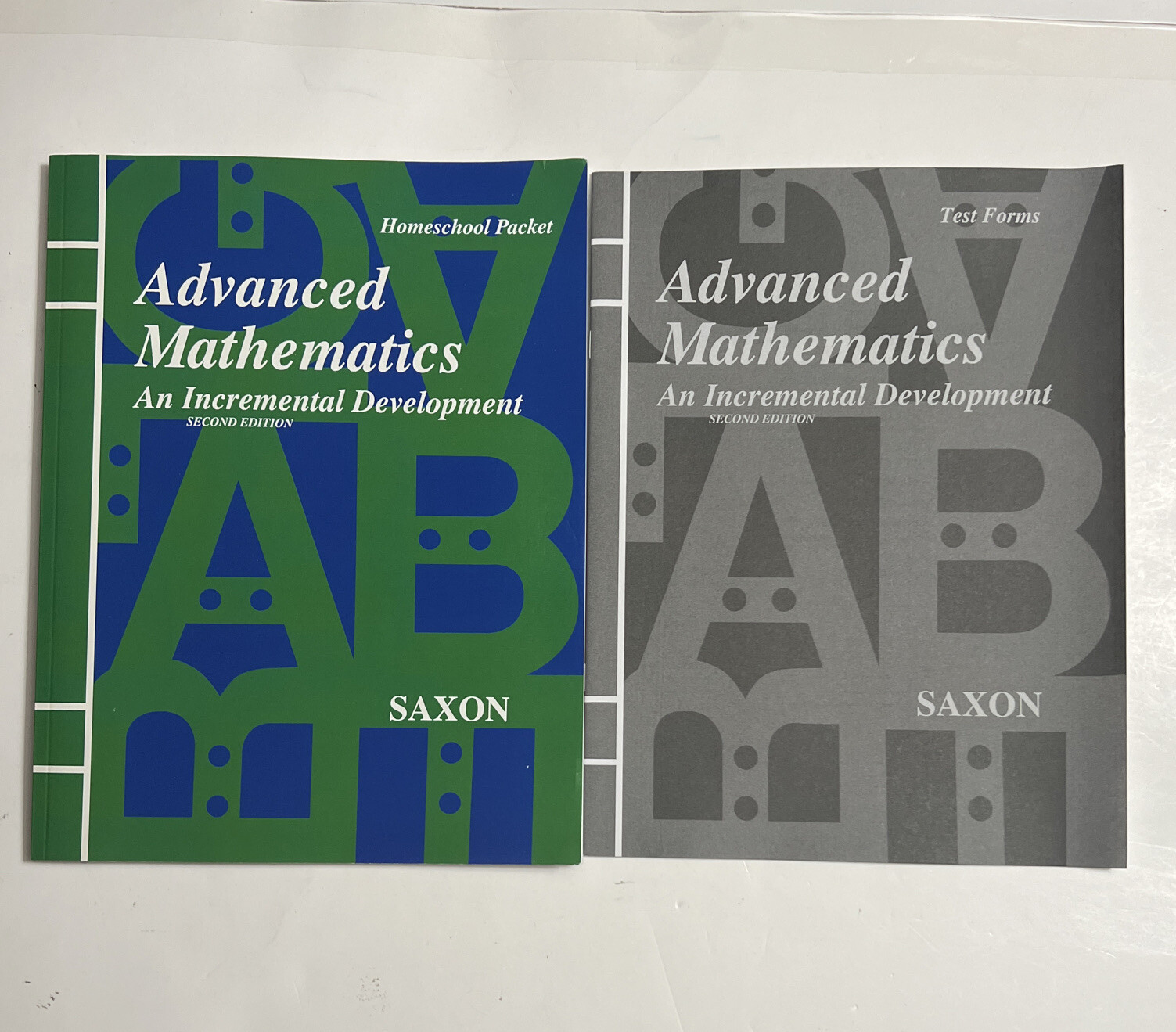 Saxon advanced mathematics (2nd edition) answer key AND test forms (NO TEXTBOOK)