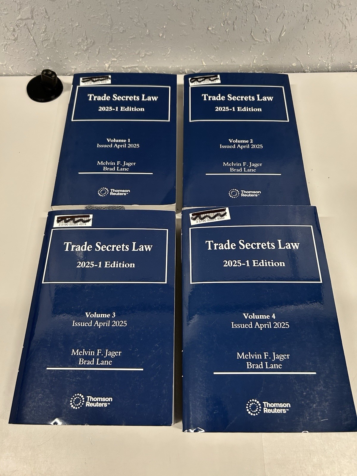 Trade Secrets Law April 2025-1 Edition 4 Volumes by Jager, Lane Thomson Reuters