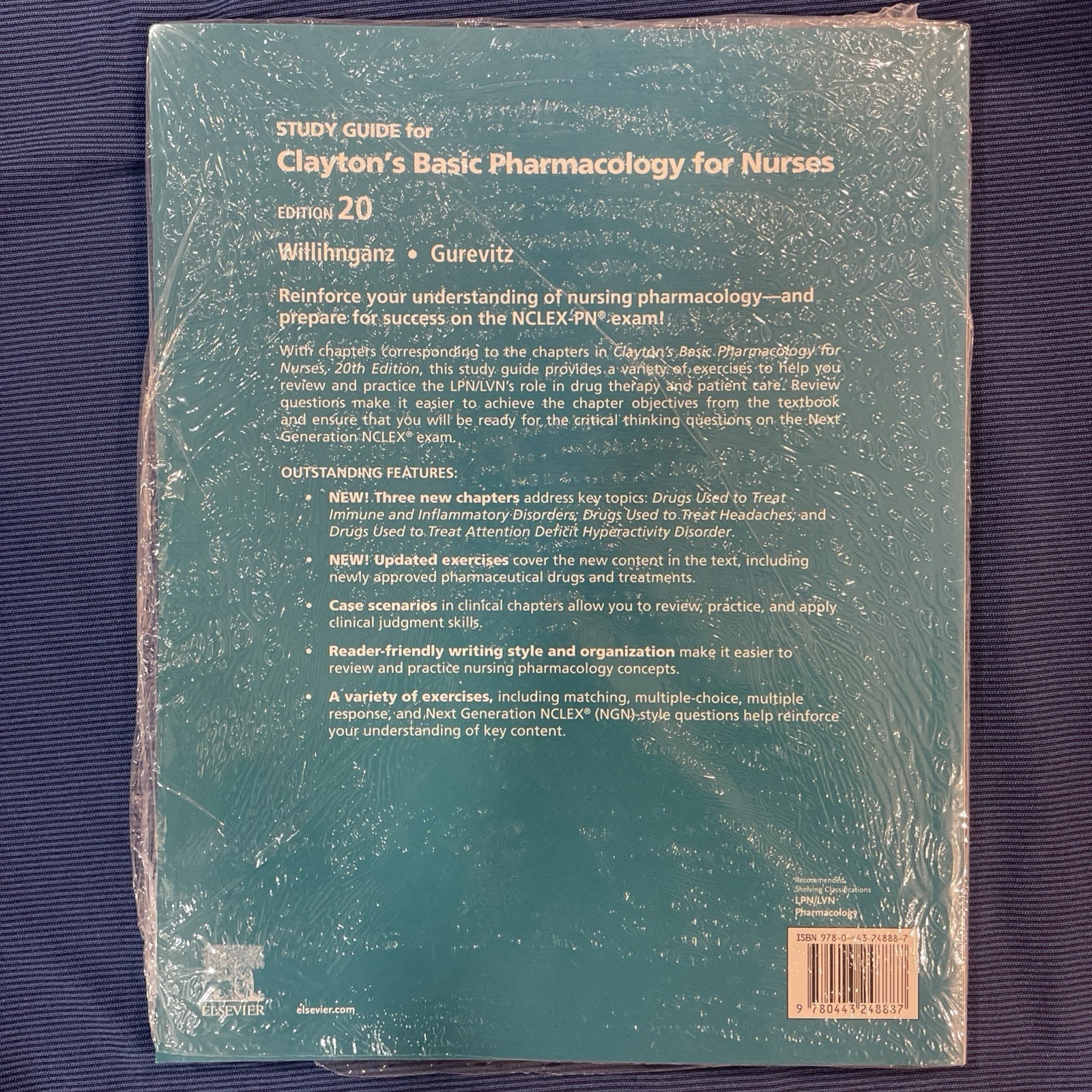 Clayton’s Basic Pharmacology for Nurses. 20th Edition. W/ Access Code