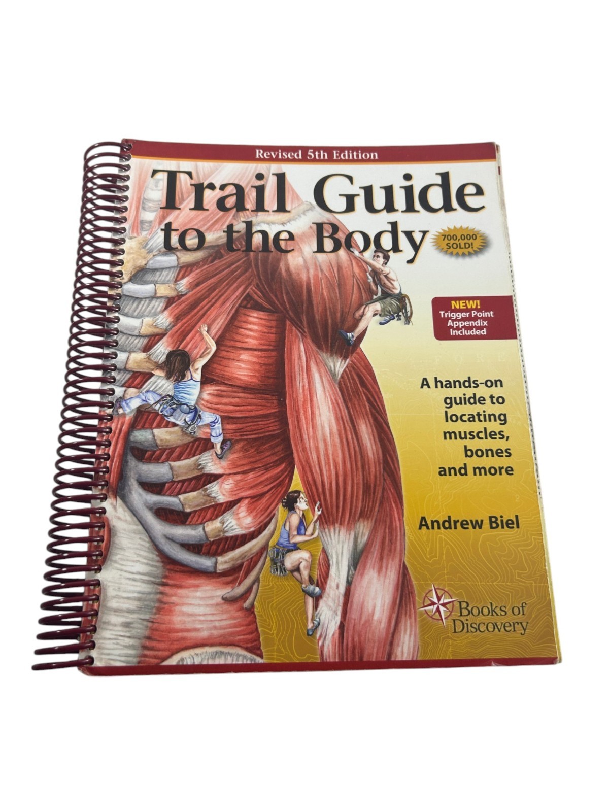 Trail Guide to the Body 5th Edition Spiral Andrew Biel Missing 2 CDs