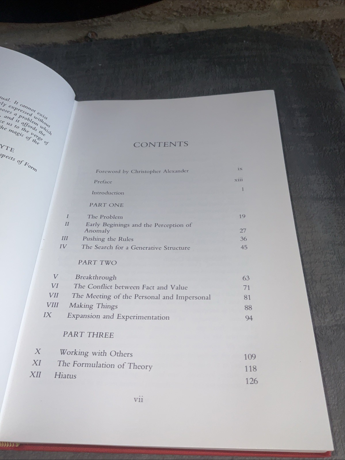 Christopher Alexander Search For a New Paradigm Architecture HB DJ 1983 1st Ed