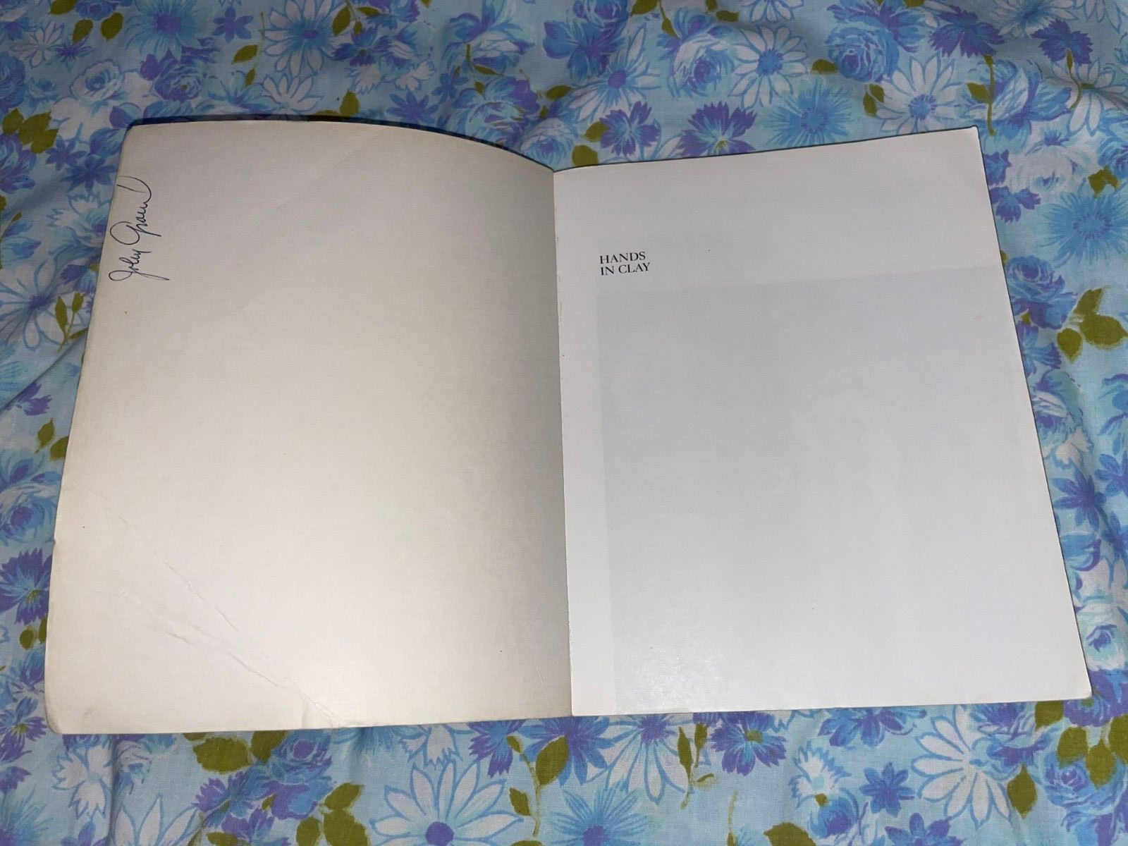 BOOK PB Hands in Clay An Introduction to Ceramics by Charlotte F. Speight 2nd ed