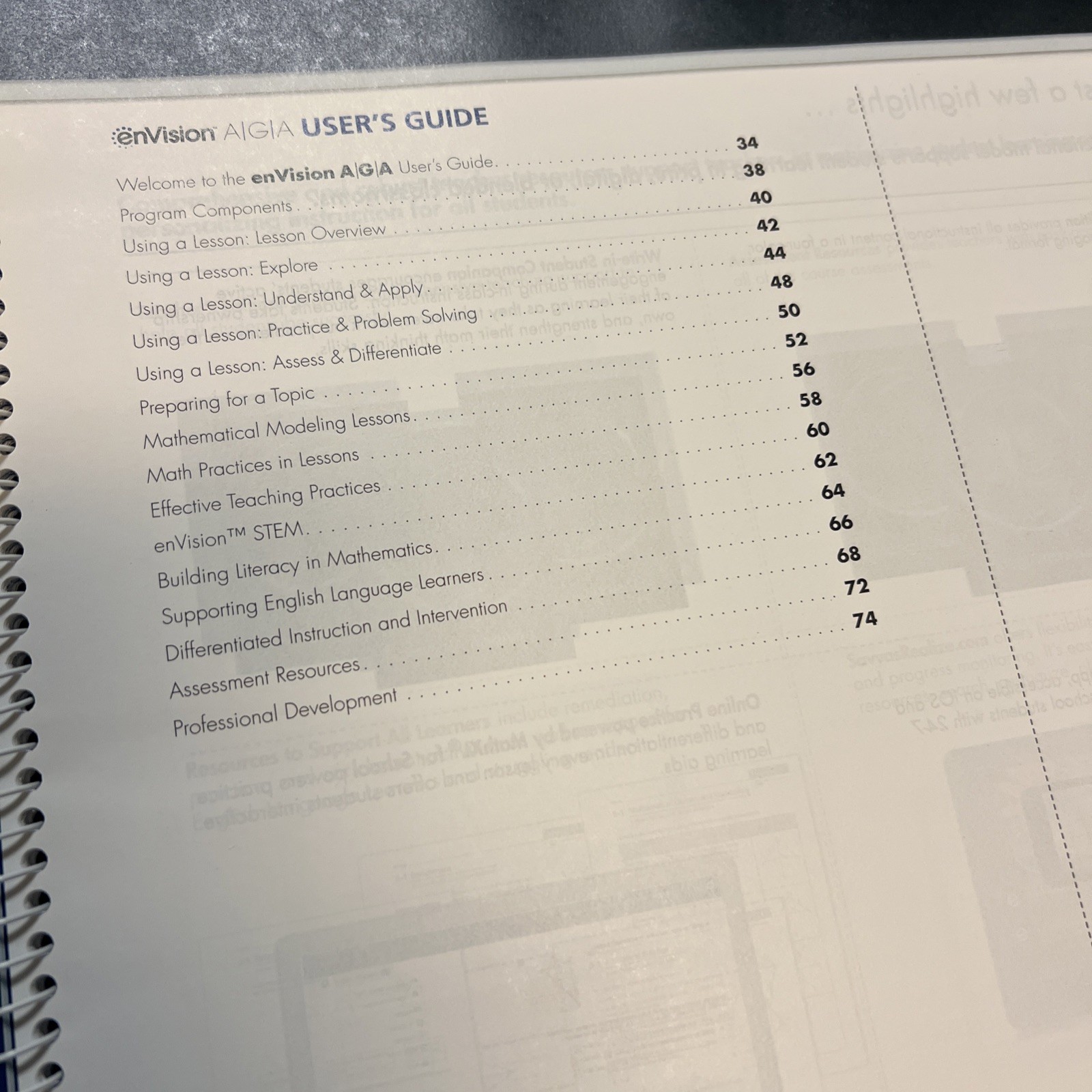 envision geometry Teachers books 4 In All 2018 Common Core