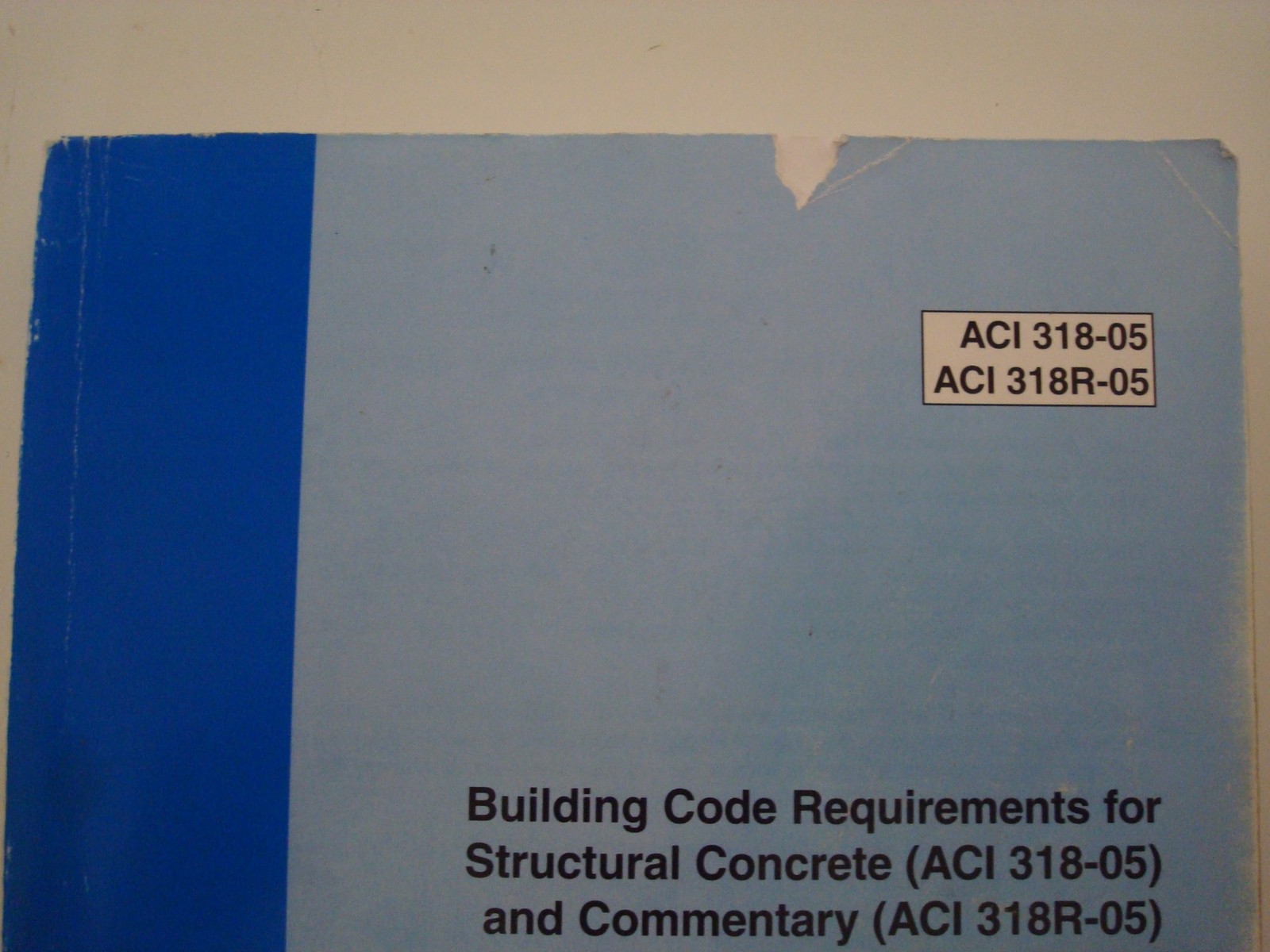 Building Code Requirements for Structural Concrete (ACI 318-05) and Commenta…