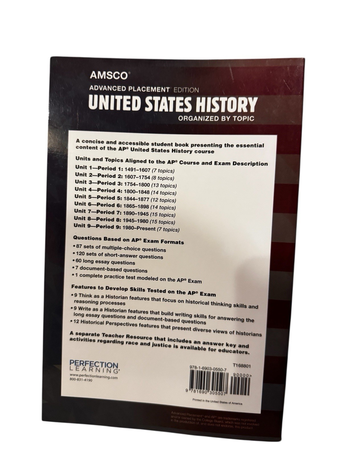 Advanced Placement United States History, 4th Edition by John J. Newman