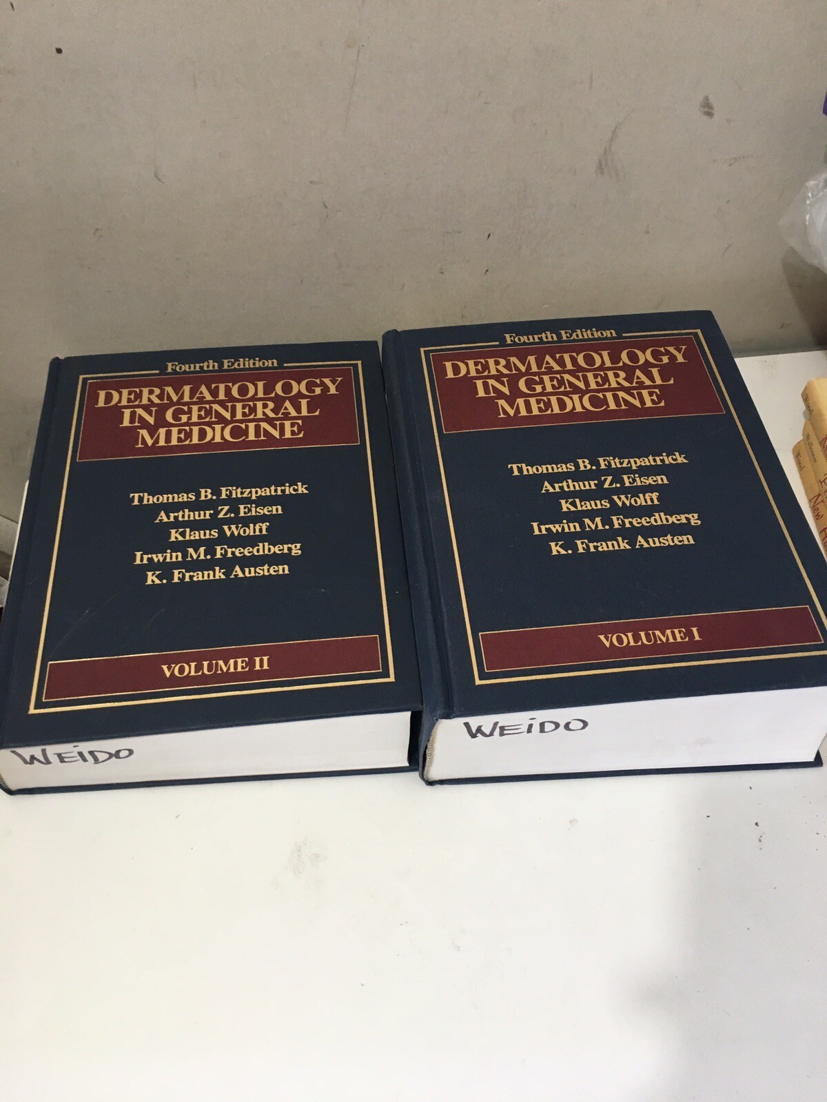 Dermatology in General Medicine by Arthur Z. Eisen 4th Ed 1993 Vol 1 & 2 HC