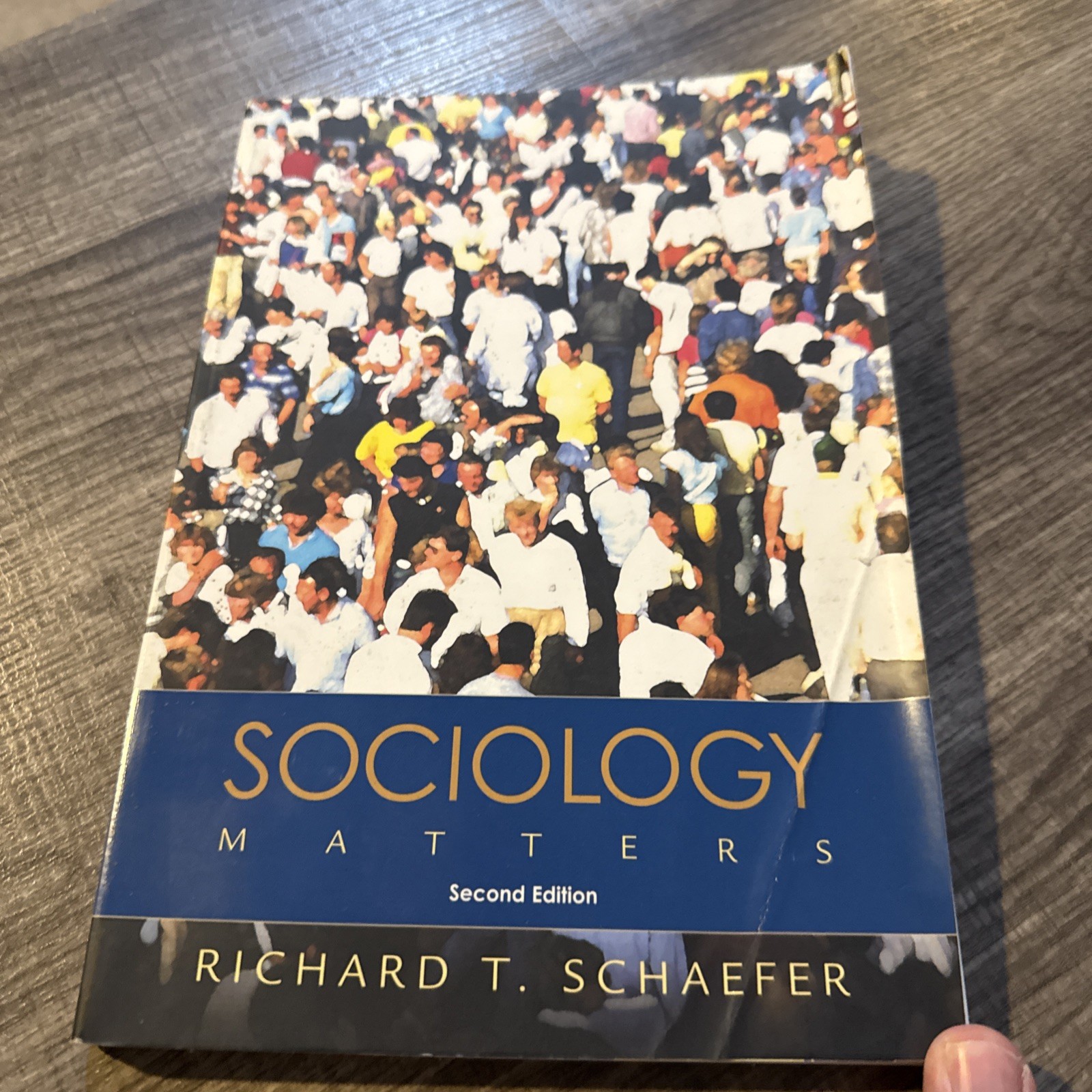 Sociology Matters by Richard T. Schaefer (2007, Trade Paperback)