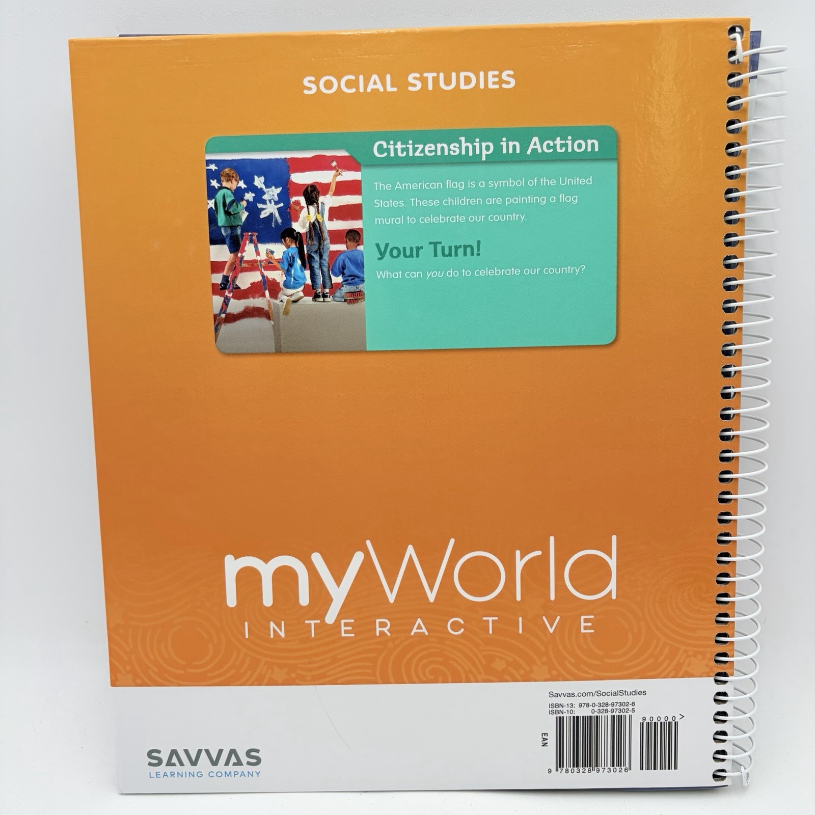 Savvas 1st Grade myWorld Interactive Social Studies Teacher Edition Excellent Co