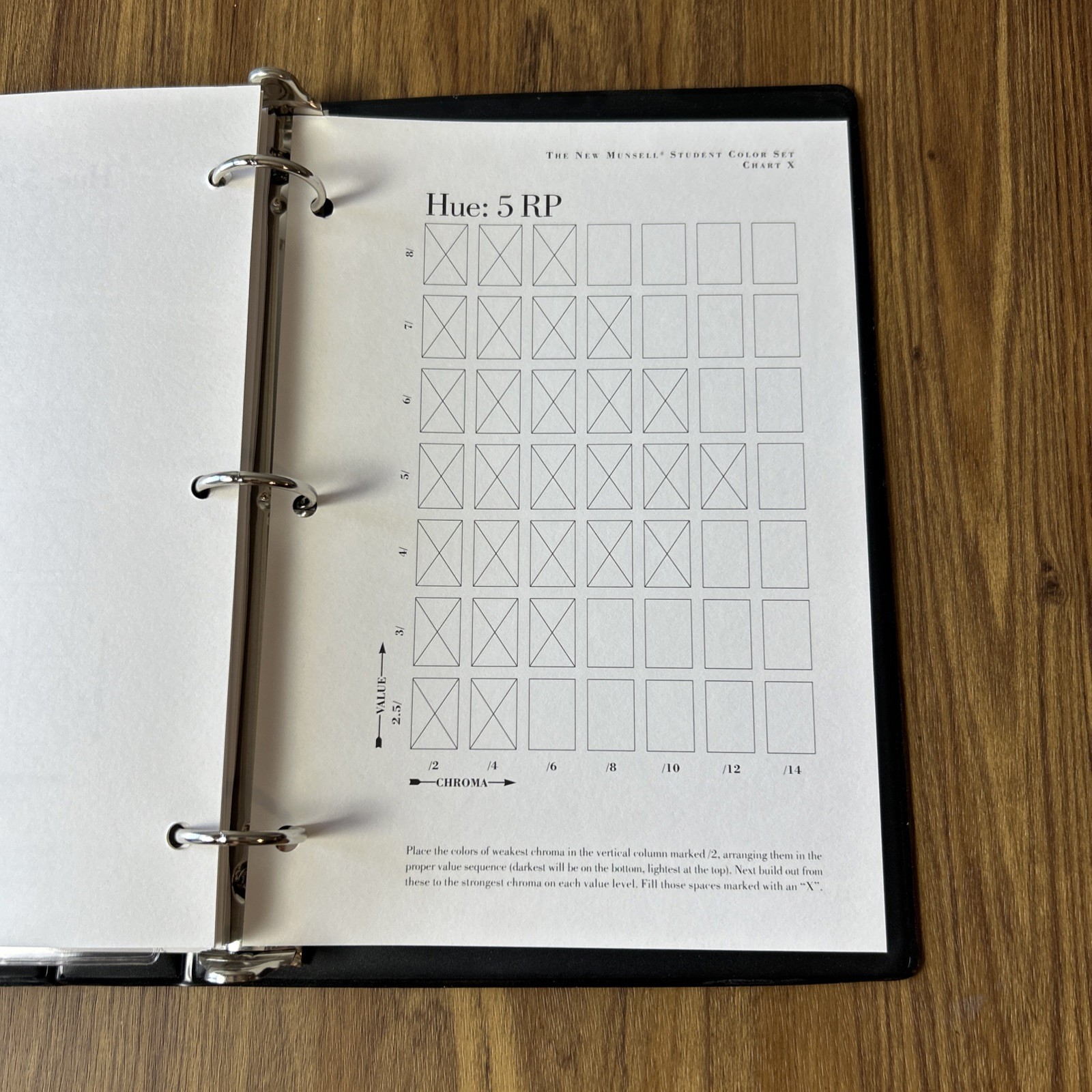 The New Munsell Student Color Set Second Edition Ring Binder Jim Long Luke Chart