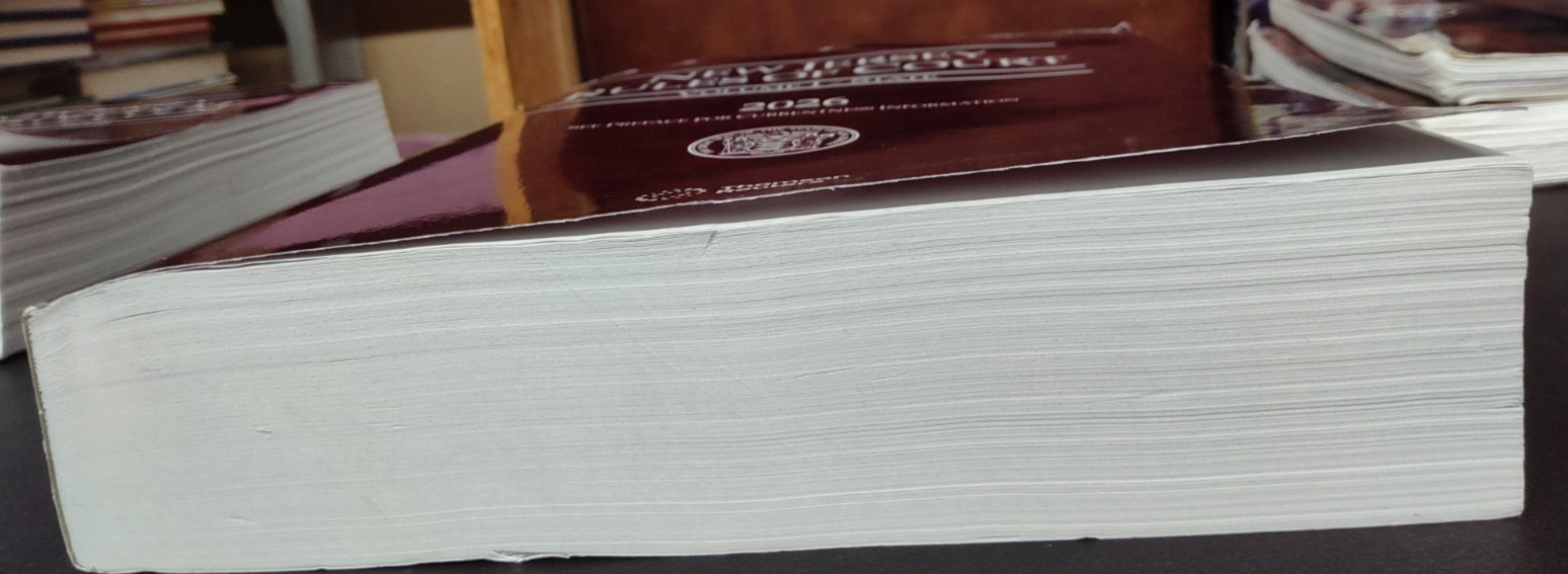 New Jersey Rules of Court Vol. 1 State 2026 Paperback