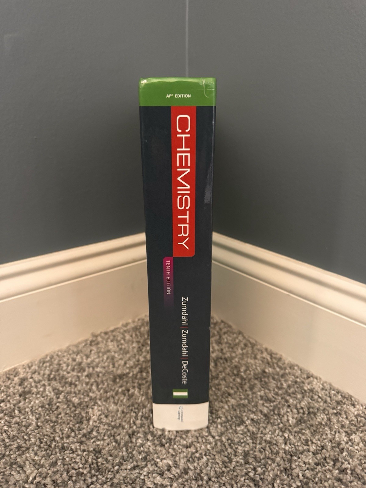 Chemistry Hardcover Textbook Zumdahl AP Edition Tenth Edition Very Good