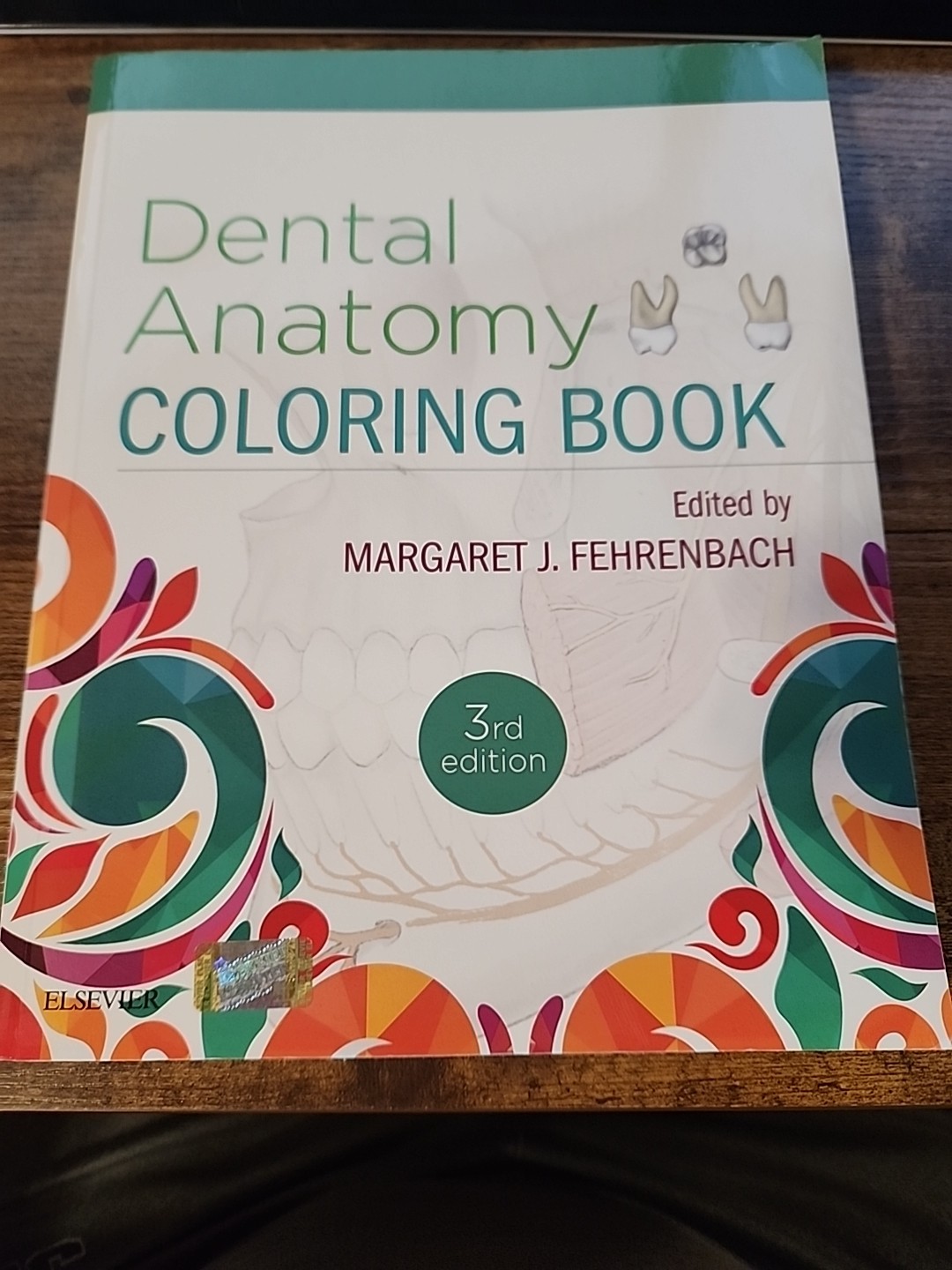 Dental Anatomy Coloring Book – Paperback, by Fehrenbach RDH MS Margaret – ACCEPT