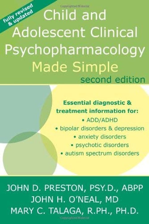 Child and Adolescent Clinical Psychopharmacology Made Simple Pape