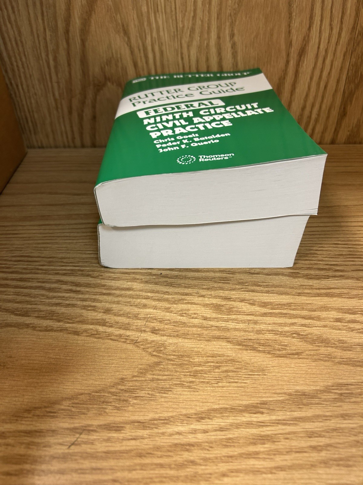 Federal Ninth Circuit Civil Appellate Practice 2025 Edition Rutrer Group