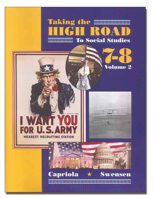 Taking the High Road to Social Studies, Book 7-8 Vol. 2 (344 pages)