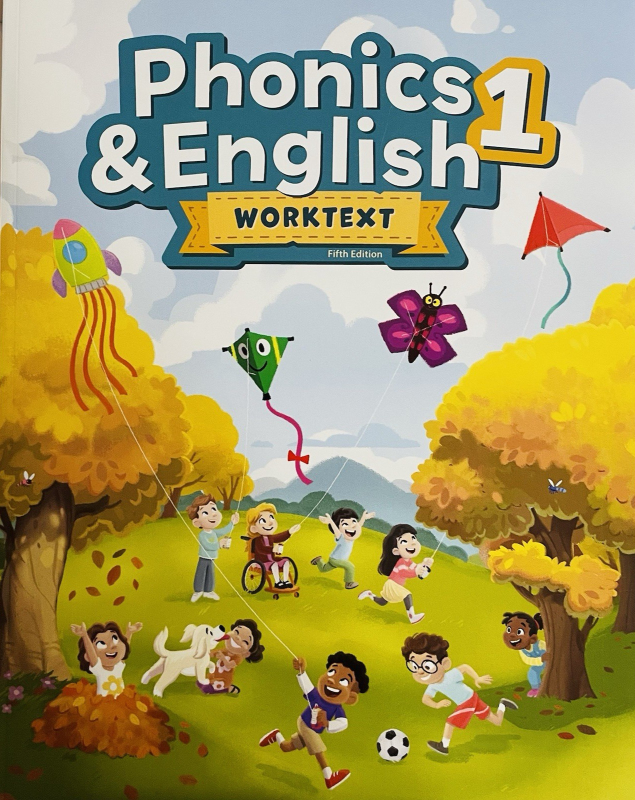 BJU Press Student Phonics & English 1 Worktext First Grade Paperback 5th Edition