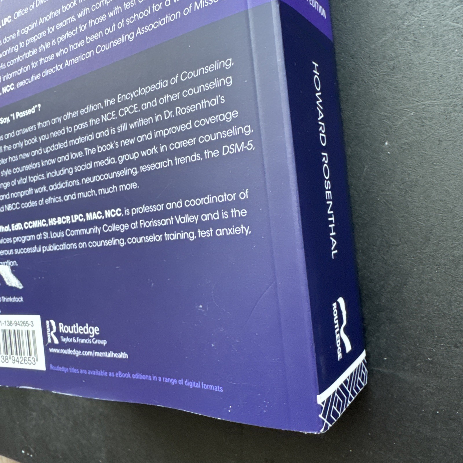 Encyclopedia of Counseling : Master Review and Tutorial for the National…