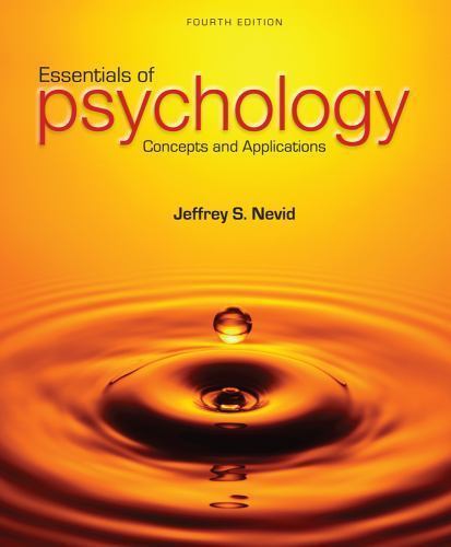 Essentials of Psychology: Concepts and Applications by Jeffrey S. Nevid