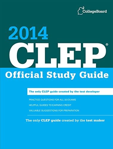 CLEP Official Study Guide 2014 (Colle…, College Board