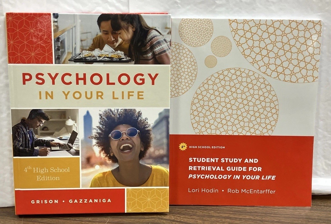 LOT Psychology in Your Life 4e 4th Ed Grison Gazzaniga Student HB & Study Guide