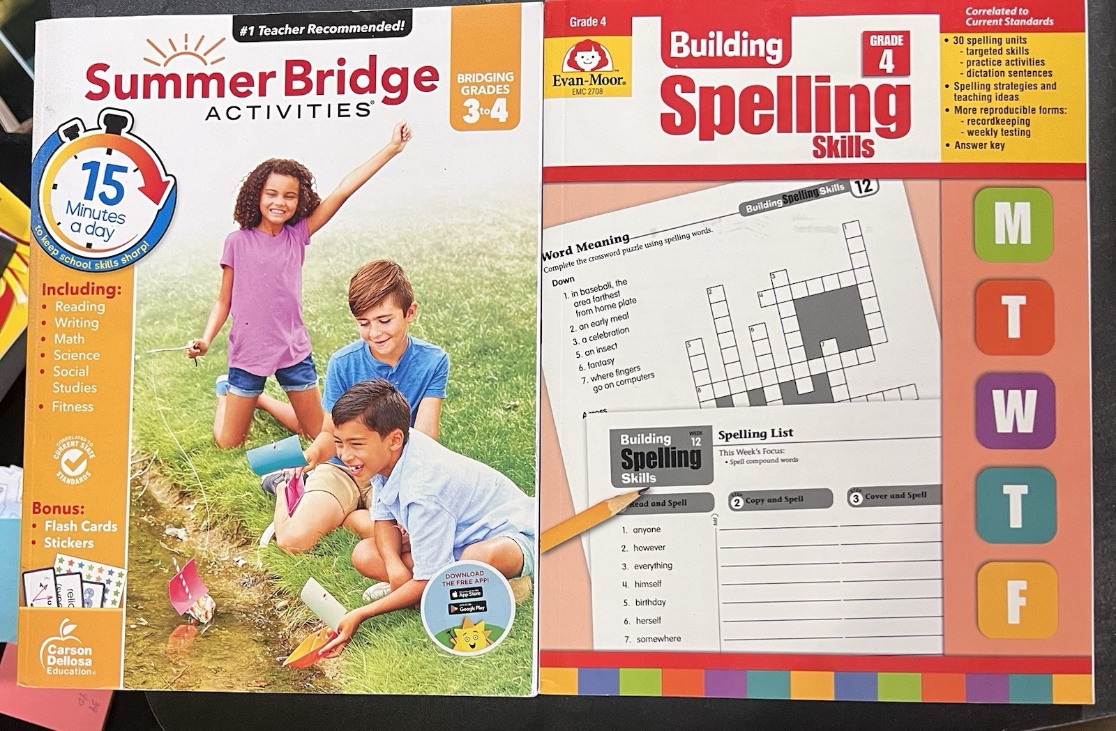 Grade 4, several books of different brand, 8 In Total, ( Never Been Written