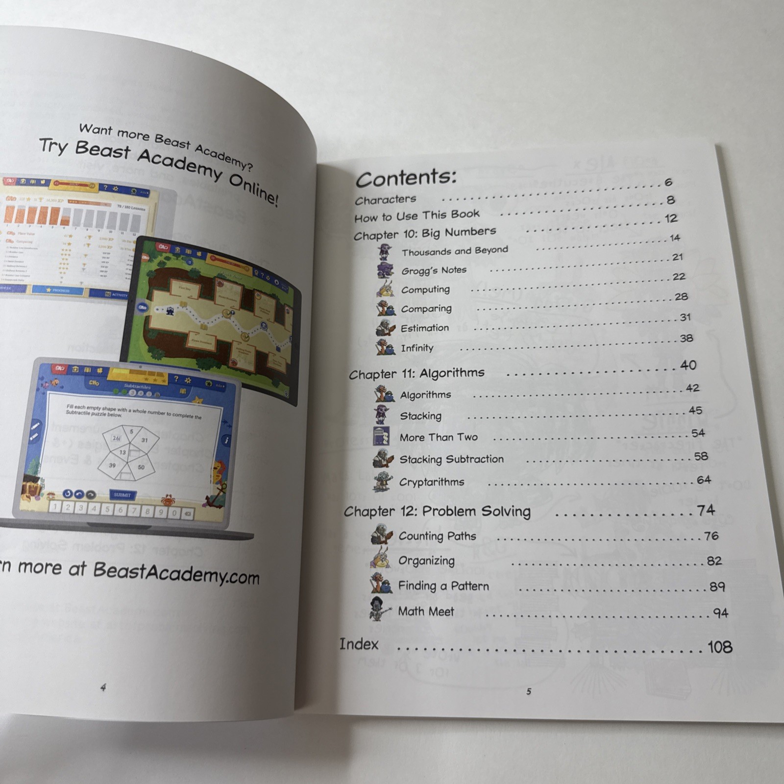 Art of Problem Solving Beast Academy 2D Guide and Practice 2-Book Set -NEW