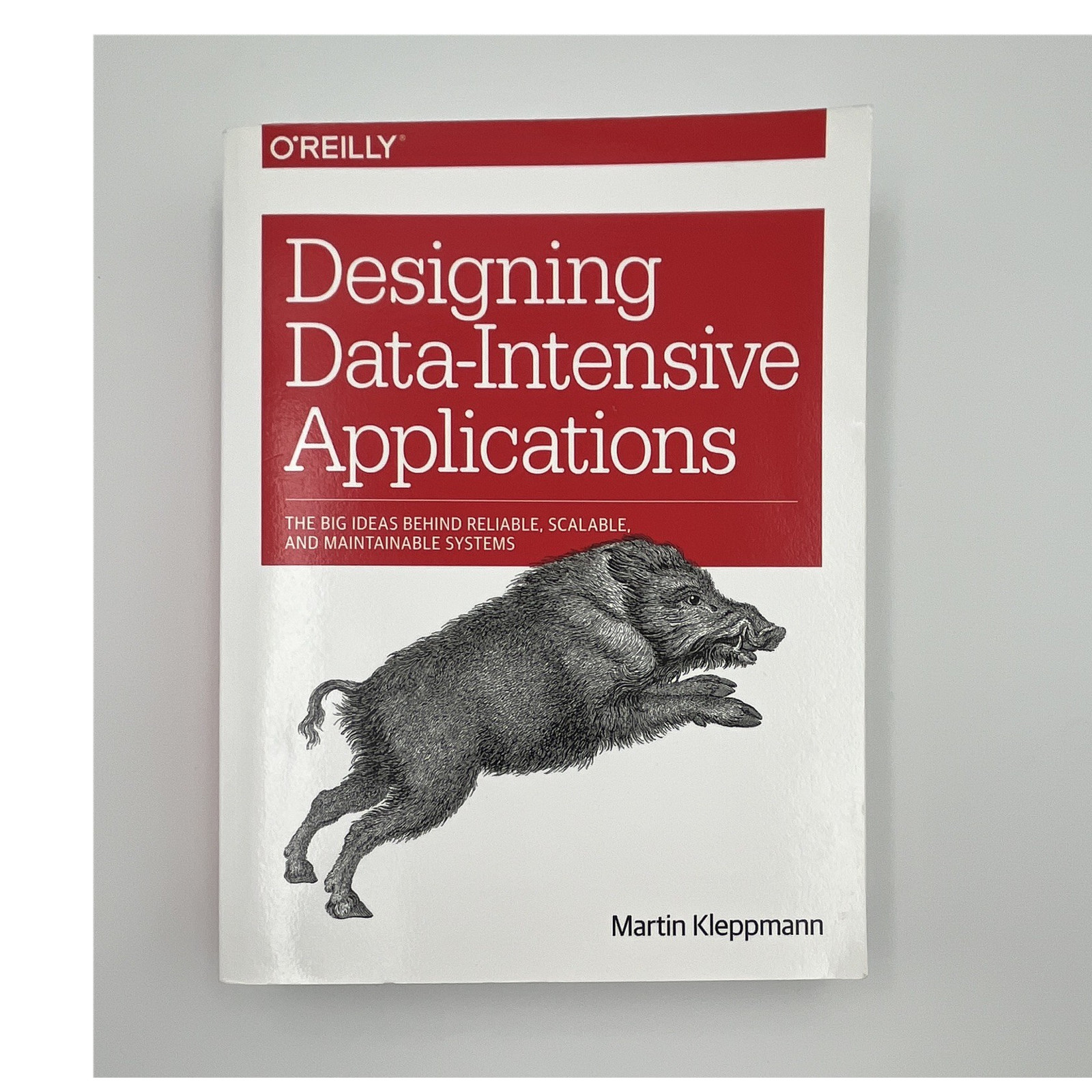 O’Reilly Designing Data-Intensive Applications 1st Ed Martin Kleppmann 2017 PB