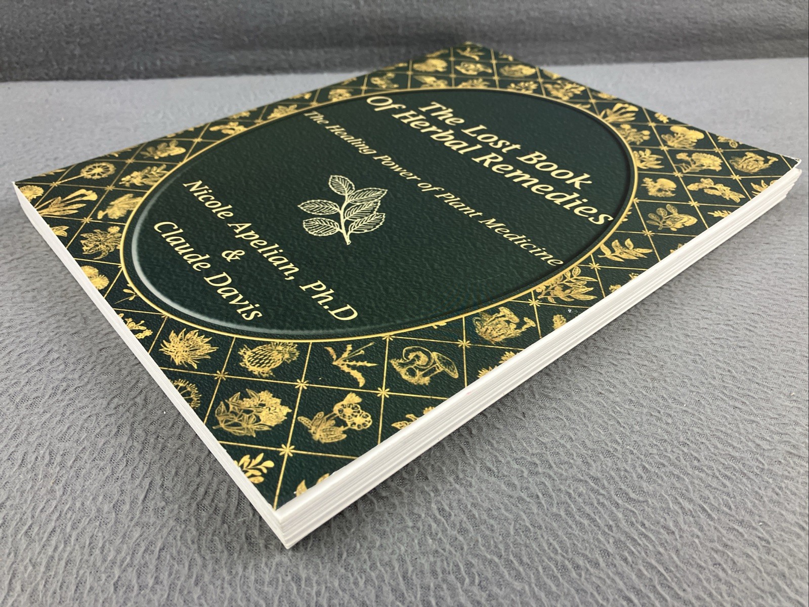 The Lost Book of Herbal Remedies (paperback with color pictures) Hundreds of