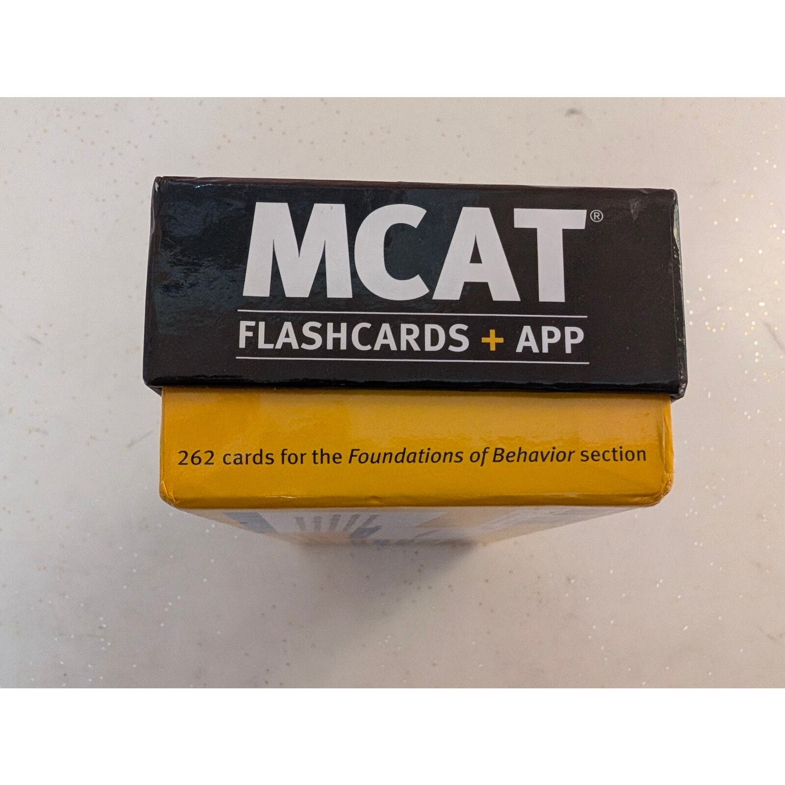 NIB Kaplan MCAT Flashcards 3rd Edition 3000 Cards Unsealed 2015 Test Prep