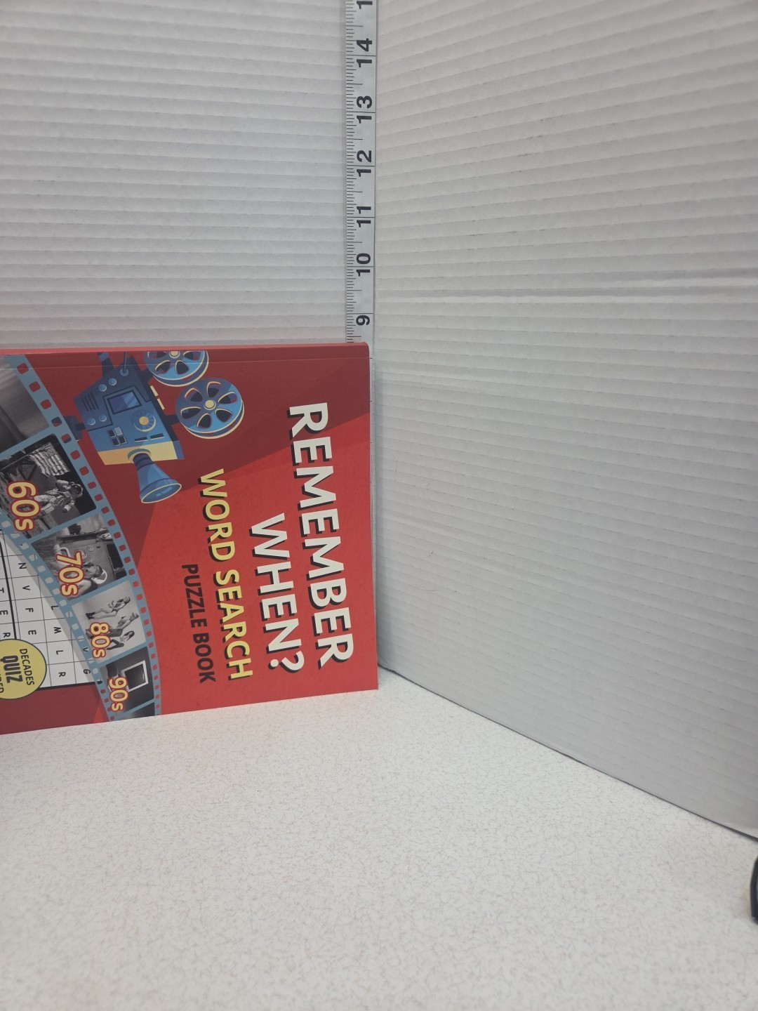 Remember When Word Search Puzzle Book Paperback Large Print 8.5” X 11”
